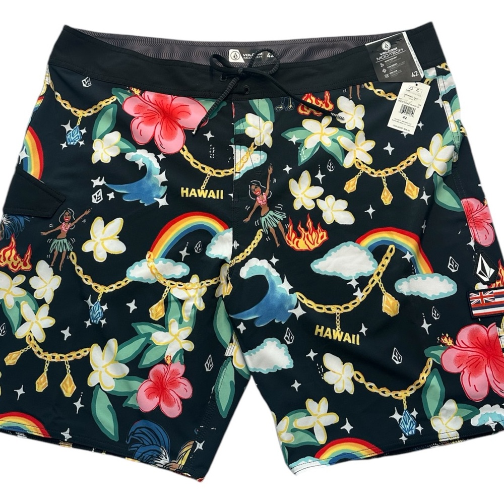 NWT VOLCOM MOD-TECH GRAPHIC SHORTS